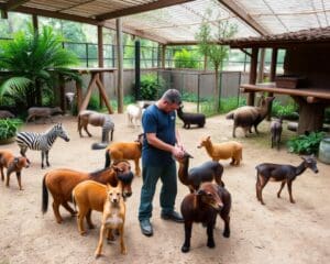 Tierpfleger: Wie artgerechte Haltung Tiergesundheit fördert