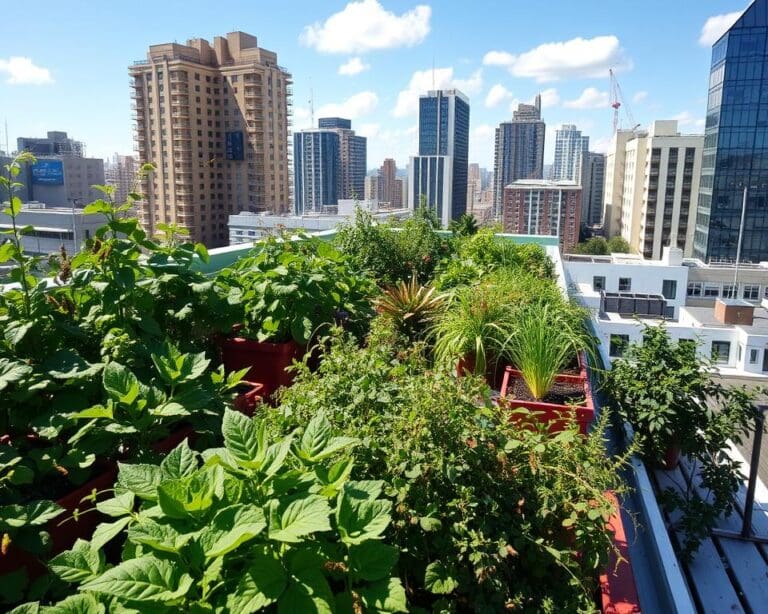Urban Farming: Begrünte Dächer in Städten