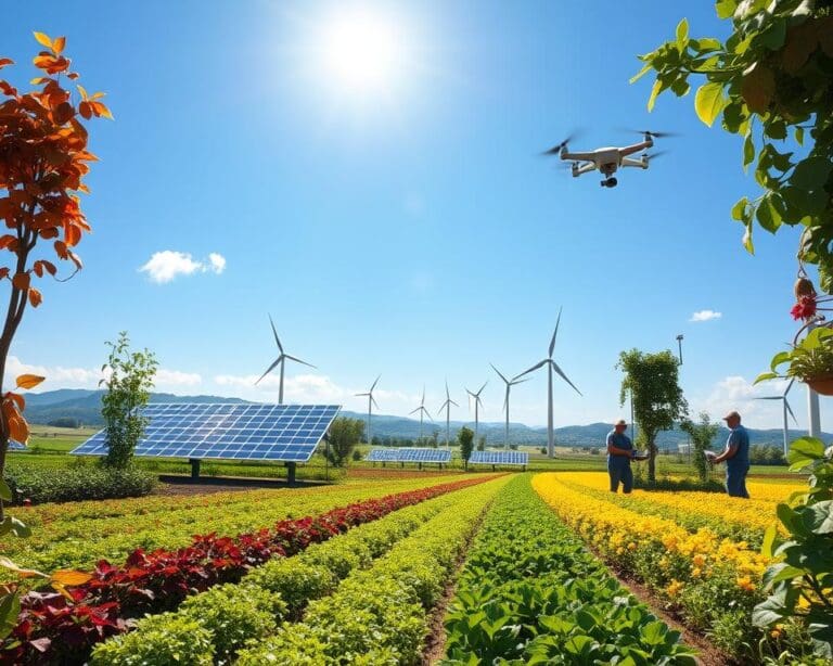 Welche Technologien fördern nachhaltige Agrarprojekte?