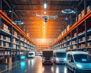 Wie verbessert IoT die Logistik in Großunternehmen?