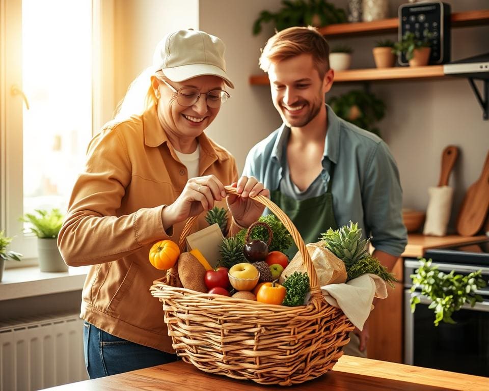 persönlicher Service Lieferservice Lebensmittel