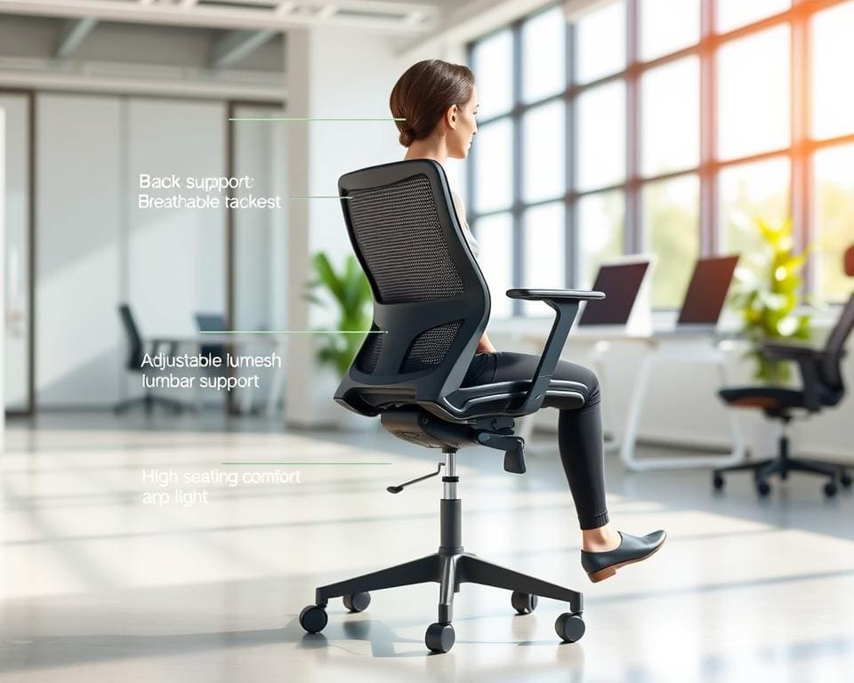 rückenschonendes Sitzen