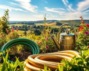 Gartenschlauch oder Gießkanne: Was ist praktischer?