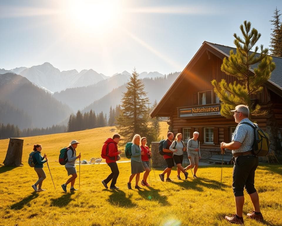 Hüttenwirt: Wie man Bergtouristen glücklich macht