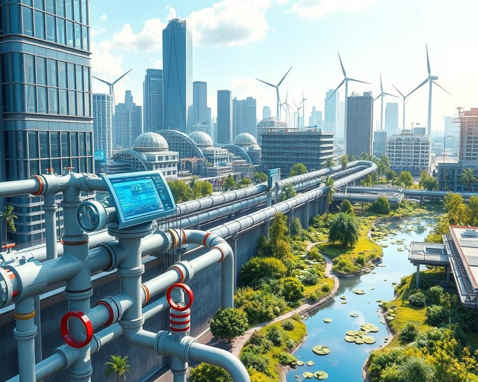 IoT Technologien Städtische Wasserwirtschaft