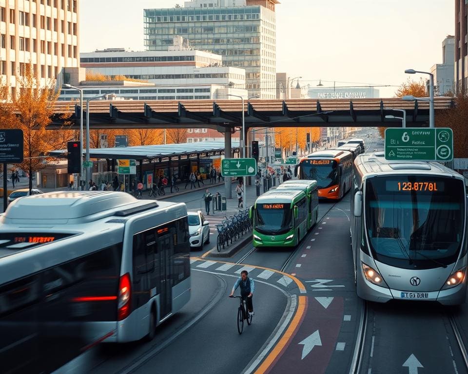 Maßnahmen für umweltfreundlichen Nahverkehr