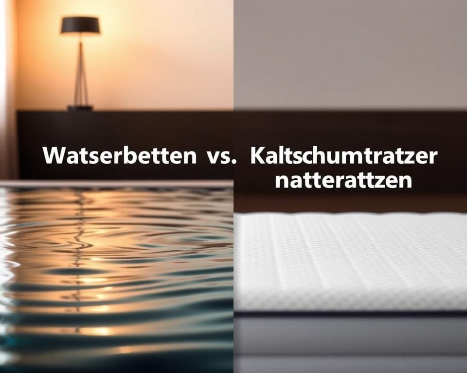 Wasserbetten vs. Kaltschaummatratzen: Was passt besser?