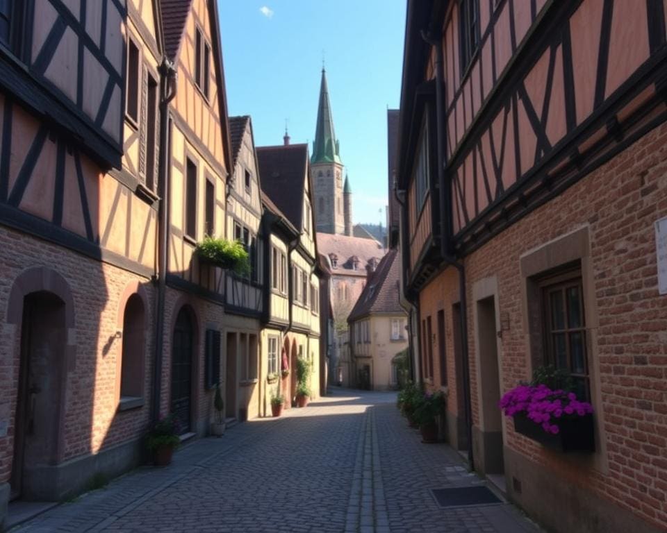 Fachwerkgassen in Eschwege