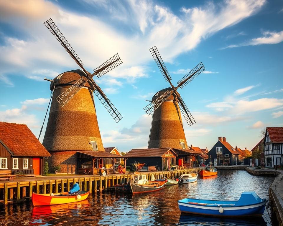 Greetsiel – Fischerromantik mit Zwillingsmühlen