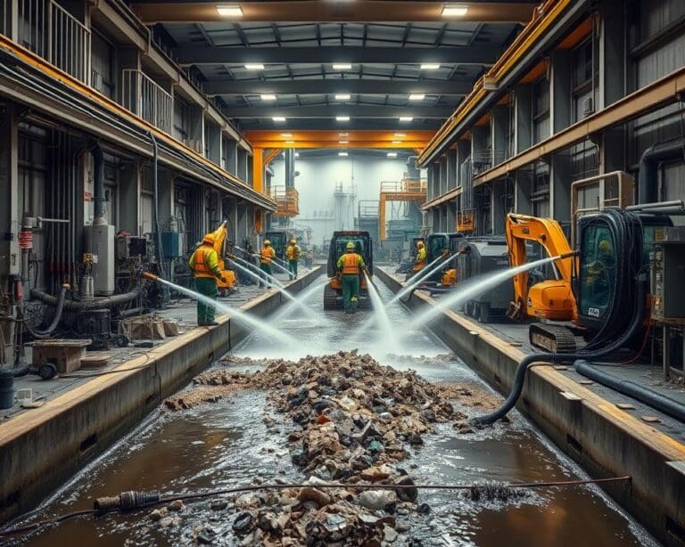 Kanalreinigung für Firmen: So vermeiden Sie Produktionsausfälle