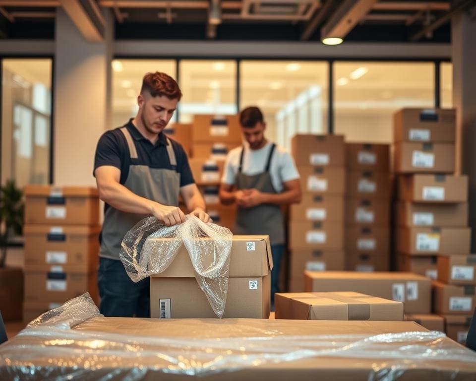 Packservice für Umzug mit Umzugsunternehmen