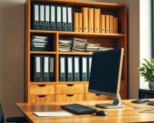 Was bedeutet strukturierte Ablage im Büro?