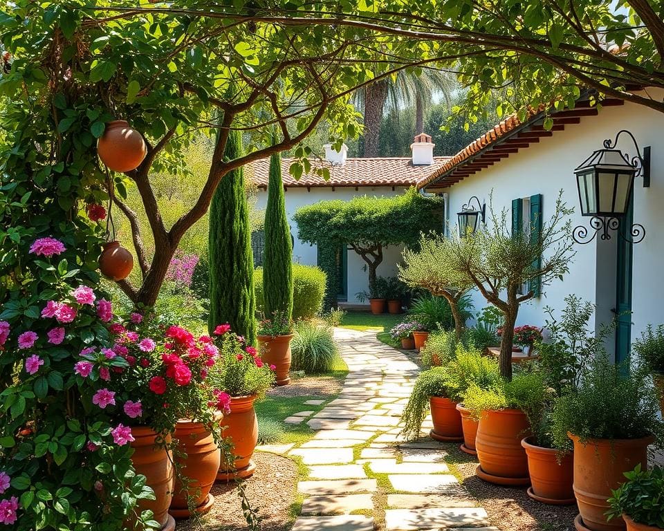Gartenideen mediterran