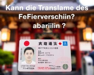 Kann die Übersetzung des Führerscheins ablaufen? 🇯🇵