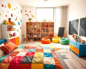 Was sind Tipps für ein farbenfrohes Kinderzimmer?