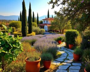 Was sind Tipps für ein mediterranes Gartenflair?