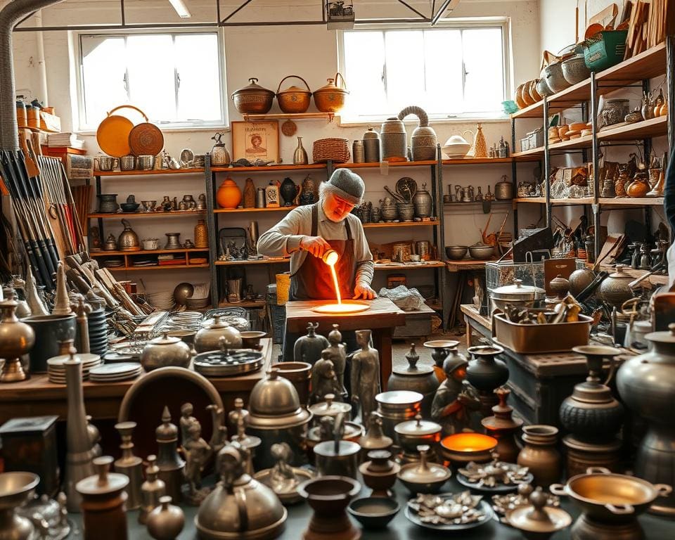 Was tut ein Zinngießer in der heutigen Zeit?