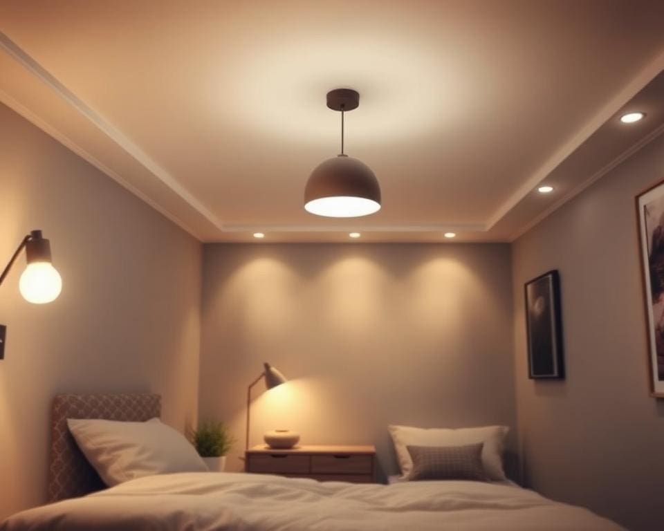 Welche Leuchten passen in ein kleines Schlafzimmer?
