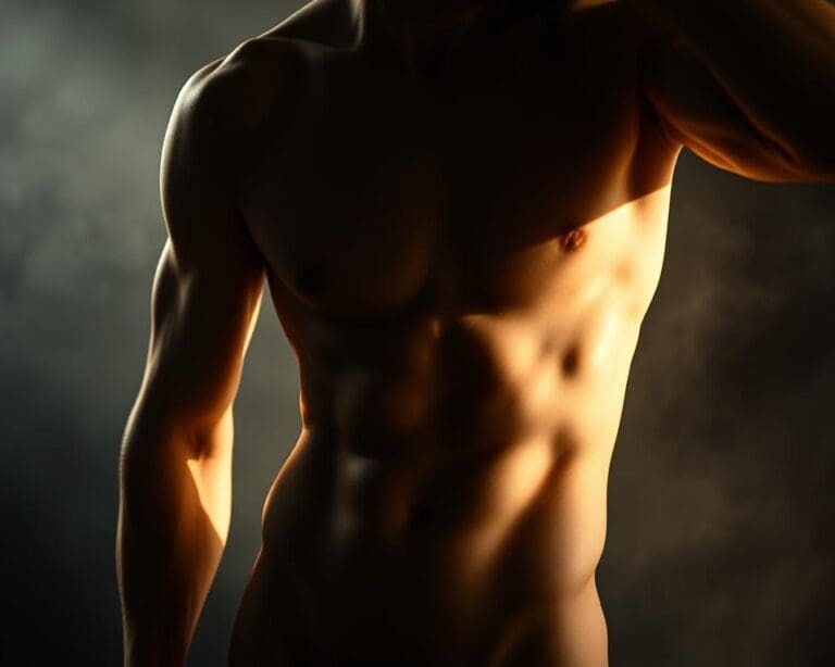 Wie Licht und Torso zusammenwirken