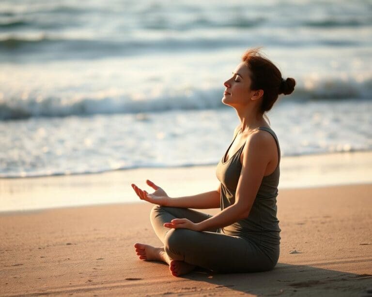 Wie hilft eine Atemübung gegen Stress?