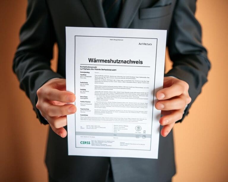 Wie kann ich den Wärmeschutznachweis beantragen?