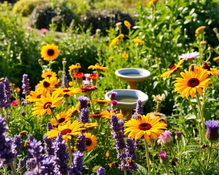 Wie machst du deinen Garten bienenfreundlich?