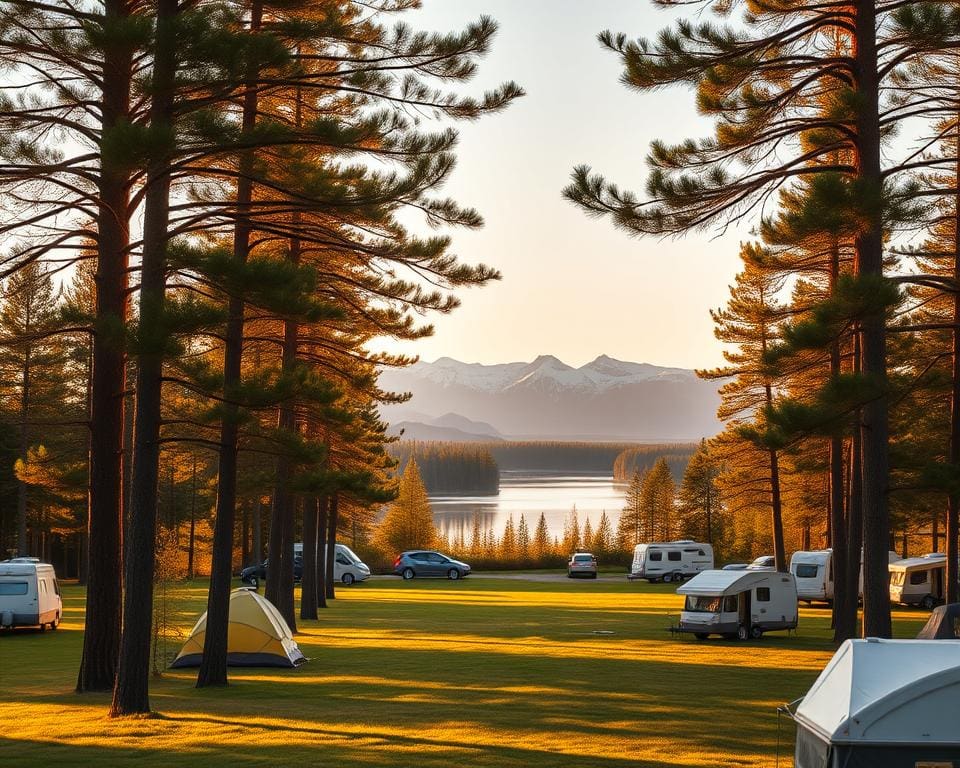 Campingplätze Skandinavien legal