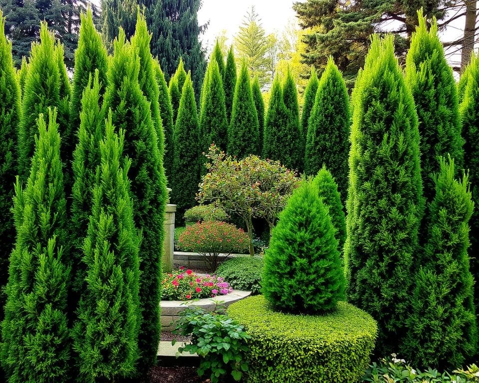 Gartenbäume für Sichtschutz