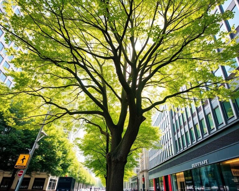Ist eine Linde gut für die Stadtluft?