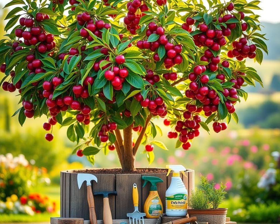 Kirschbaum Krankheiten im Kübel