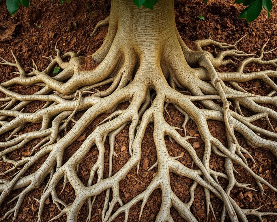 Obstbaum Wurzelwachstum