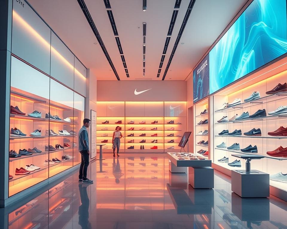 Schuhgeschäft Zukunft Technologien
