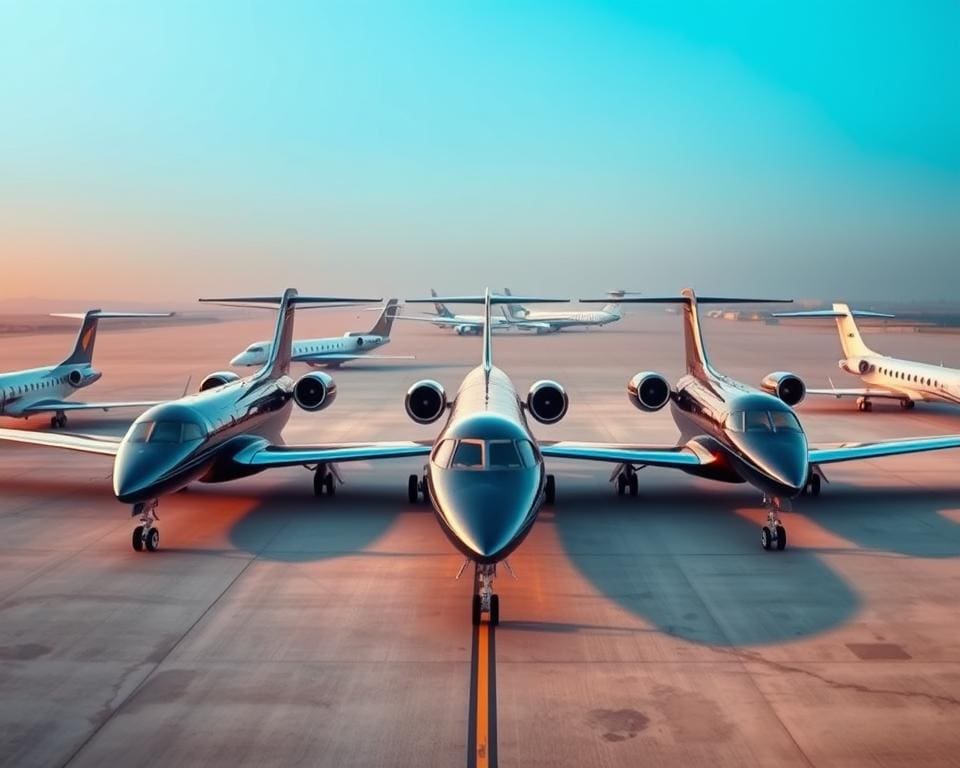 Typen von Privatjets