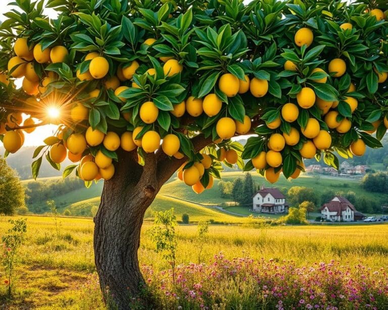 Wächst ein Zitronenbaum auch in Bayern?