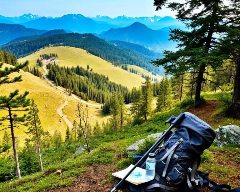 Was kostet eine Woche Wandern mit Gepäcktransport?