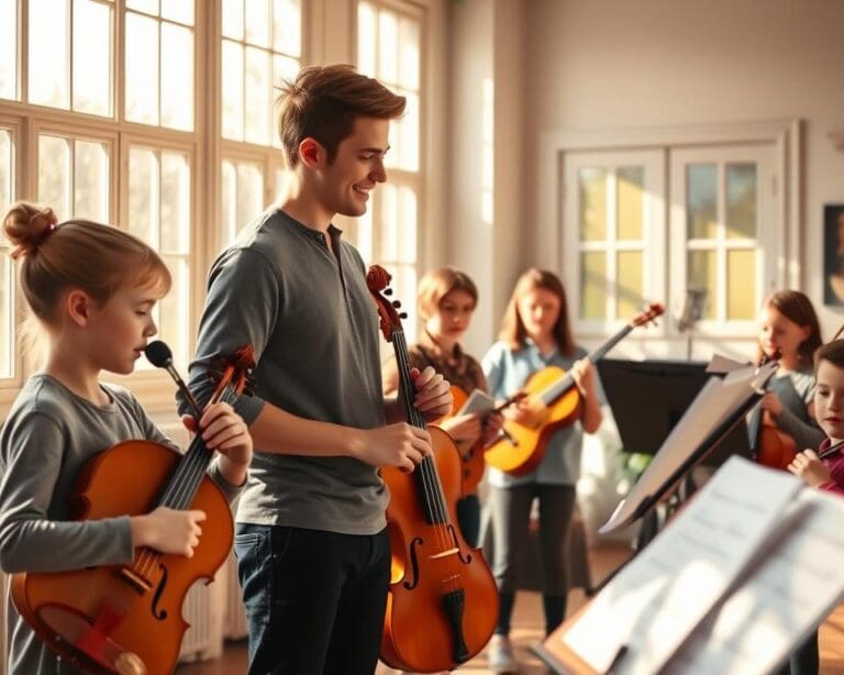 Was tut ein Musikpädagoge für junge Künstler?
