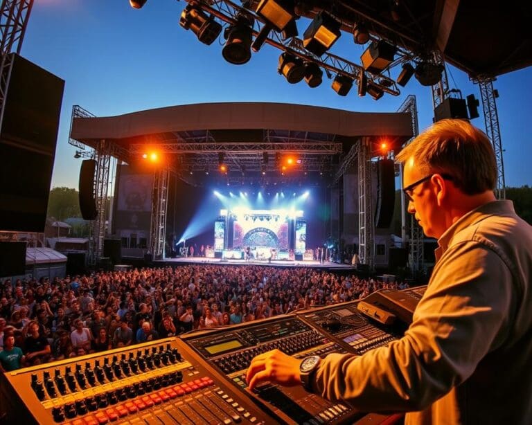 Wie funktioniert Live-Sound bei Festivals?