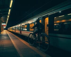 Wie reist man bequem per Nachtzug und Fahrrad?