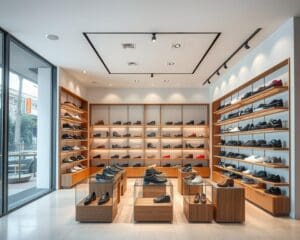Wie sieht ein modernes Schuhgeschäft aus?