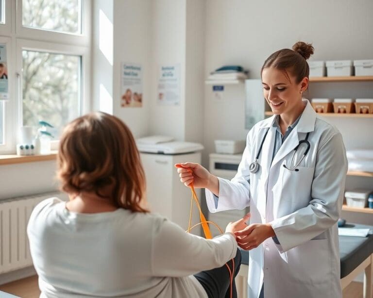 Die Aufgaben einer Physiotherapeutin im Praxisalltag