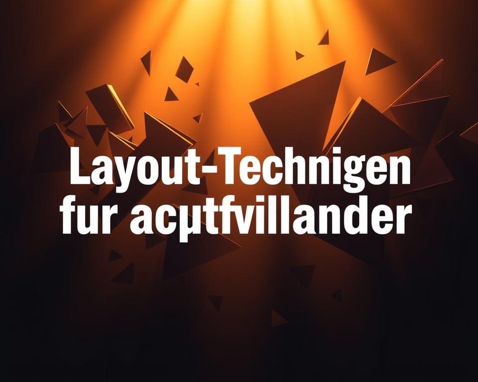 Layout-Techniken im Bannerdesign