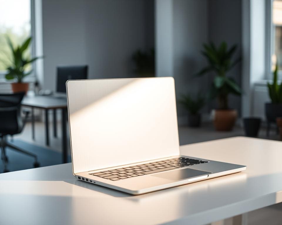 Leichter Laptop für flexible Arbeit