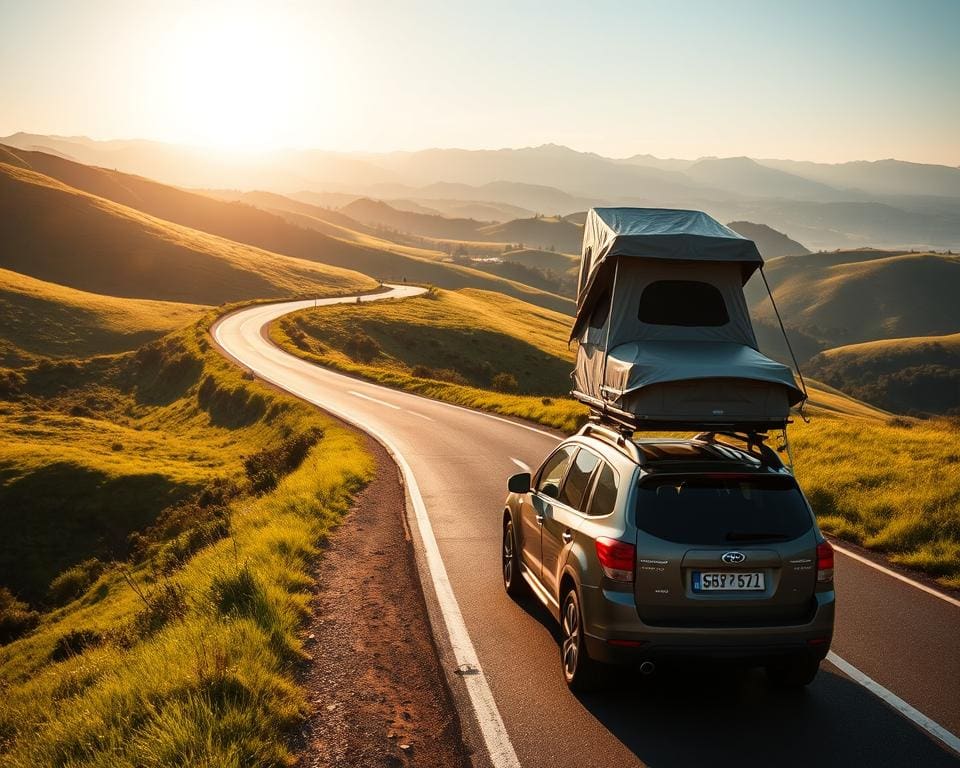 Reiseplanung mit Dachzelt in Europa