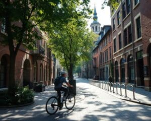 Wie integriert man Fahrradinfrastruktur in Altbauvierteln?