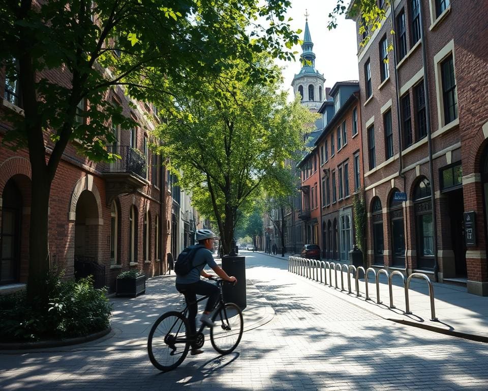 Wie integriert man Fahrradinfrastruktur in Altbauvierteln?