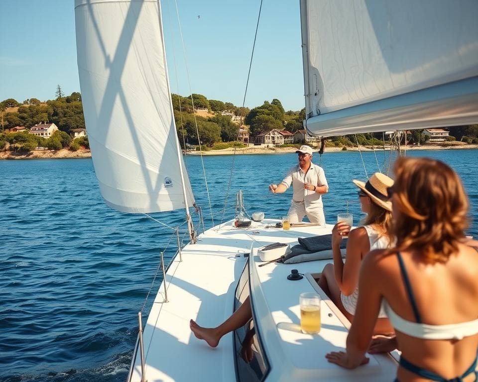 Wie verläuft ein Segelurlaub mit Skipper?