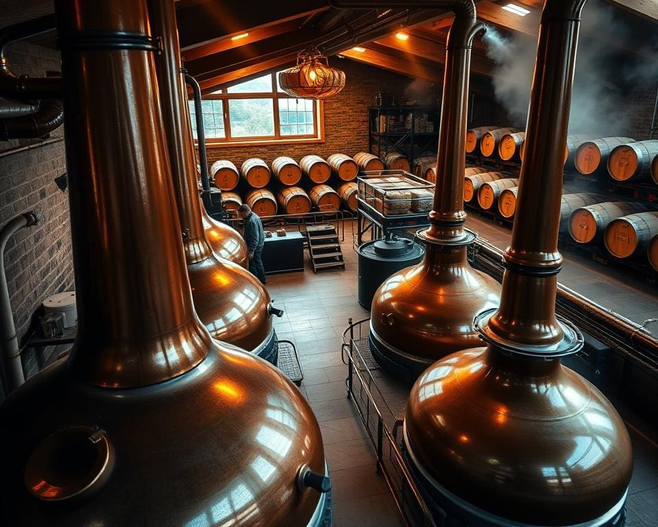 schottische Whiskyherstellung