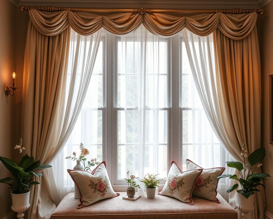 Stilvolle Fensterdekorationen
