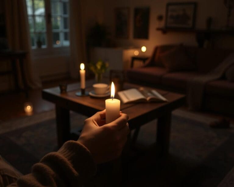 Was bringt Kerzenlicht am Abend?