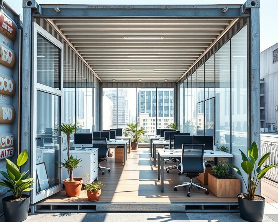 Was macht ein Büro im Container zur smarten Wahl?